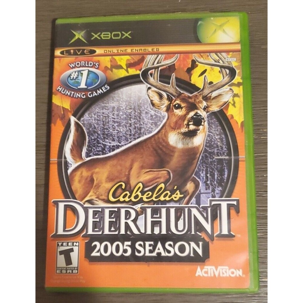 Cabela's Deer Hunt: 2004 Season (Microsoft Xbox, 2003) Complete Tested Works